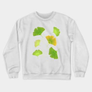 Leaves of Ginkgo biloba Crewneck Sweatshirt